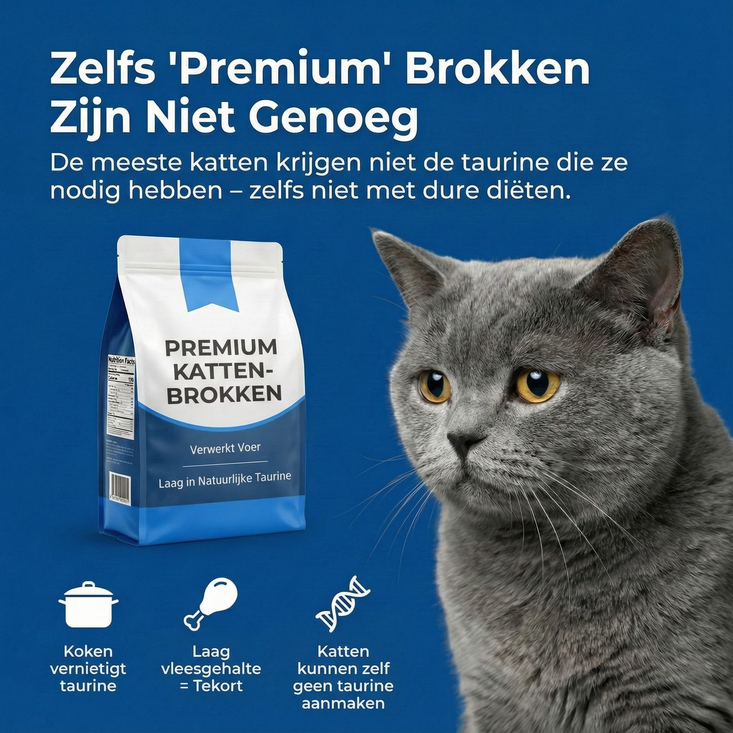 PureTaurine+ - Nr. 1 aanbevolen door dierenartsen