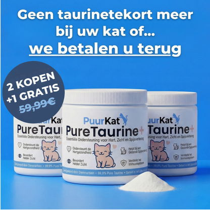 PureTaurine+ - Nr. 1 aanbevolen door dierenartsen